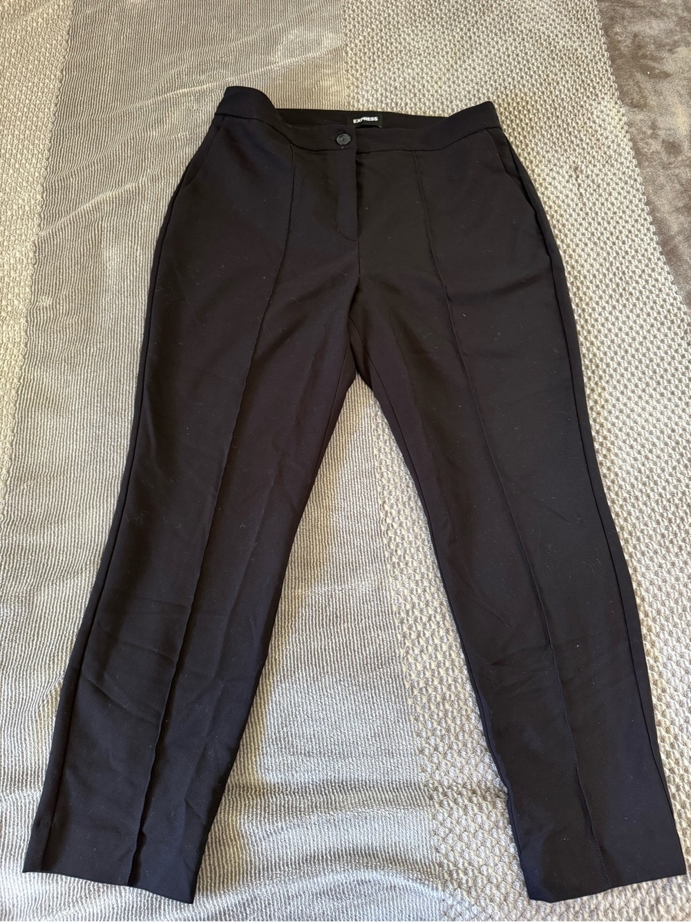 Express Black Tailored Ponte Pants